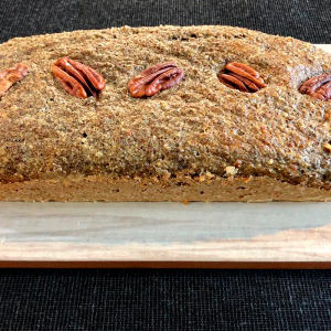 Pan de Nuez de Castilla, Chia, y Lino dorado