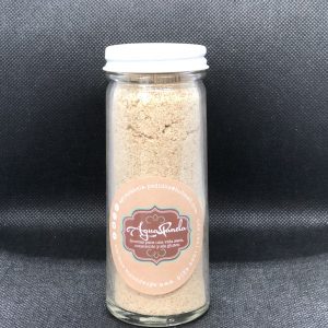 Gomasio de ajonjolí blanco orgánico y sal de mar artesanal de Colima