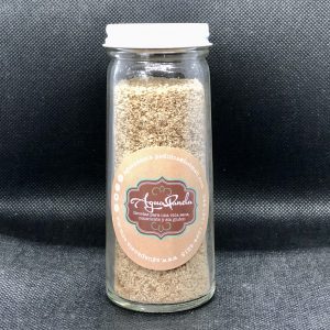 Gomasio de ajonjolí blanco orgánico, sal de mar artesanal de Colima y alga Nori